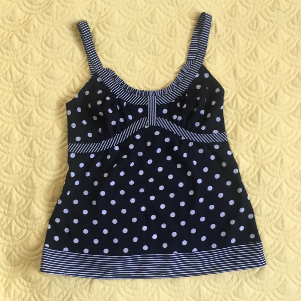 Polka dot tank top